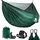 COVACURE Outdoor-hängematte mit Moskitonetz, Ultraleicht, Atmungsaktiv, Tragkraft 200 Kg 290 x 140 cm Grün