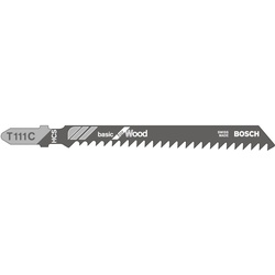 Bosch Stichsägeblatt / Sägeblatt a 5 Stück T 111 C