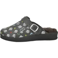 Lammfell Hausschuhe Clogs - DANI GRAU - Schuhgröße: EUR 39 - Grau - 39