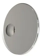 frost UNU Wandspiegel 4140 - rund ø600mm weiß matt - weiß matt