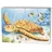 GoKi 57418 - Würfelpuzzle Australische Tiere, 12-teilig, Holz