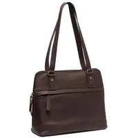 The Chesterfield Brand Belgrado Schultertasche Leder 32 cm Laptopfach
