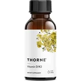 Thorne Research, Vitamin D + K2 Liquid, 30ml