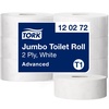 Toilettenpapier T1 Advanced 2-lagig Recyclingpapier, 6 Rollen