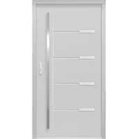 Sicherheits-Haustür Thermospace Oslo Prime RC2 Komfort Grau 100 x 210 cm L