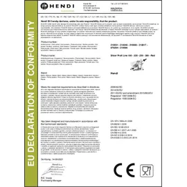 HENDI Profi Line 250 rot
