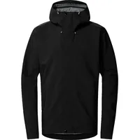Haglöfs Herren Breeze Proof Jacke (Größe S, schwarz)
