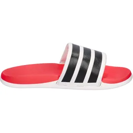 adidas Adilette Comfort 2.0 Schwarz/Weiß/Rot 40 2/3