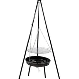 DEMA Dreibein Grill schwarz