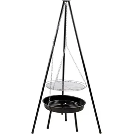 DEMA Dreibein Grill schwarz