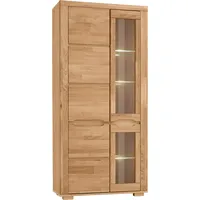 Home Affaire Vitrine »Denis«, Höhe 190 cm braun