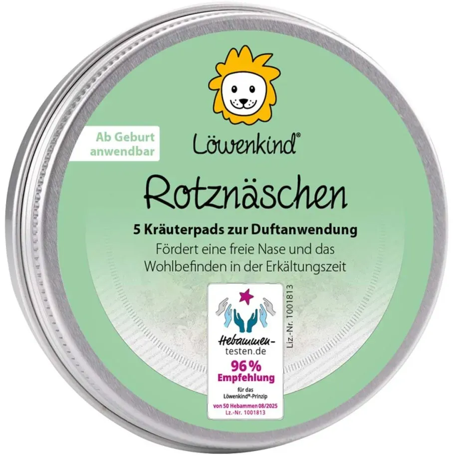 Löwenkind Rotznäschen-Pad 5er-Dose