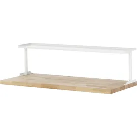 Rau Ablage für Arbeitstische/Werkbänke aus Stahlblech BxTxH 1250x300x375 mm