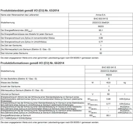 Amica EHC 933041 E