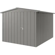 hörmann stauraumsysteme Juno Gerätehaus 2,62 x 3,10 m Graualuminium