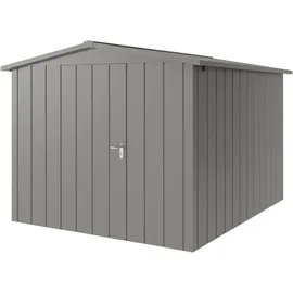 hörmann stauraumsysteme Juno Gerätehaus 2,62 x 3,10 m Graualuminium