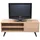 moebel-direkt-online Heike TV-Möbel 110 x 40 x 44 cm Braun Metall/Massivholz/Melamin/Holzwerkstoff