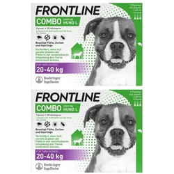 FRONTLINE COMBO Hund & Heim gegen Zecken Flöhe Larven 20-40 kg