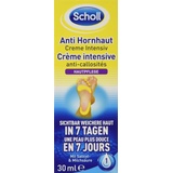 Scholl Anti-Hornhaut Creme Intensiv Creme gegen Hornhaut Feuchtigkeitscreme für Füße - wirksame Hornhautreduktion nach einer Anwendung - intensive Fußpflege - 30 ml