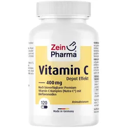 Vitamin C Depot 400mg mit Citrus Bioflavonoiden von ZEINpharma