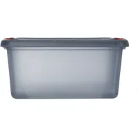 KIS Aufbewahrungsbox K Latch stapelbar (B x H x T) 590 x 280 x 390 mm Rauchgrau, Transluzent 1 St.