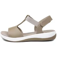 Hush Puppies Damen Sylvie Sandale, Taupe, 38 EU - 38 EU