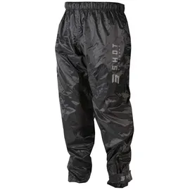 Shot Regenhose Unisex Schwarz XL