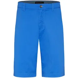 Bermudas BUGATTI, Herren, Gr. 54, Normalgrößen, blau, 98% Baumwolle, 2% Elasthan, casual, normal, Hosen, aus flexibler Baumwolle