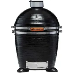 Kamado B10 Nano Original Grill, handgefertigt aus Ton mit Schamotte, 44 x 54 x 62 cm,, 45 kg. Innen-Durchmesser: 34 cm.