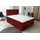 Best For Home Boxspringbett S-Deluxe 200 x 200 cm Rot