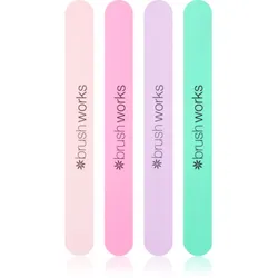 Brushworks Nail Files Pastel Set mit Feilen für Nägel