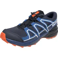 Salomon Speedcross WP J Kinder Dark Navy / Dark Blue / Red Orange 31