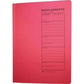 RNK Bauplanhefter neutral B4 Grün/Beige/Rot