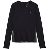 On Damen Performance Long-Tee schwarz