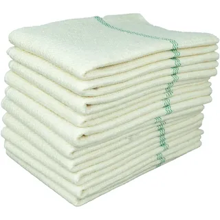 HRB Bodentücher 10 Stück, 50 x 60 cm beige Scheuerlappen Aufnehmer Feudel Wischtücher Putzlappen