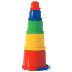 spielstabil Stapelbecher-Set 5-teilig