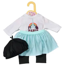 zapf creation® dolly moda Dolly Moda Paris Look Puppenkleid/Puppen-Shirt/Puppenhose/Puppenrock/Puppenmütze (870945)