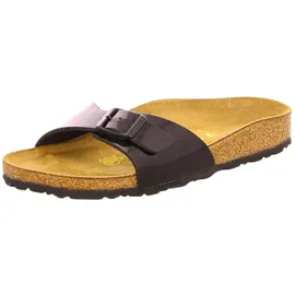 Birkenstock Madrid Birko-Flor Lack schmal schwarz lack 42