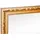 Mirrors and More Wandspiegel Hängespiegel Dekospiegel Holz Gold, antik Rahmenspiegel H 70 cm,