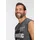 MAN'S WORLD Muscleshirt MAN'S WORLD, Herren, Gr. M (48/50), grau, Single Jersey, Obermaterial: 100% Baumwolle, bedruckt, normal, Rundhals, Shirts, ohne Ärmel, bedruckt, Rundhalsausschnitt, aus Baumwolle, Topseller
