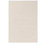 benuta Basic Baumwollteppich Ron - 100% Baumwolle - Rechteckig & im Style: Uni, Minimalistisch, Natural Living - Pflegeleicht für Wohnzimmer Schlafzimmer, Cream, 200x290 cm