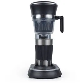 Prixton Kaffeemaschine mit Mahlwerk | Tropfsystem, Edelstahlbecher mit Deckel, 600 W