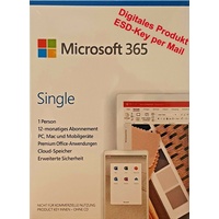 Microsoft 365 Single ESD DE Win Mac