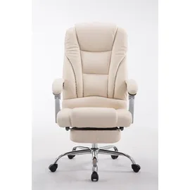 CLP Pacific Kunstleder mit Fußablage creme
