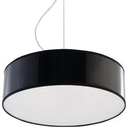 Pendelleuchte Deckenleuchte Modern Schwarz PVC Wohnzimmer Esszimmer Schlafzimmer