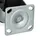 Relaxdays Bockrolle, 2.50-4, Traglast 120 kg, Gummi, Stahlplatte, luftbereift, Schwerlastrad, Gummirolle, schwarz/silber