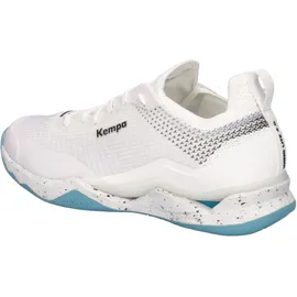 Kempa Hallen-Sport-Schuhe Wing Lite 3.0 W Größe 9 in weiß/aqua/schwarz weiß/aqua/schwarz