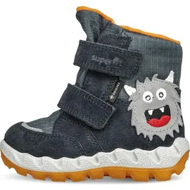 superfit Klettstiefel Grau/Gelb 28