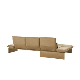 KOINOR Eckcouch Leder 3-Sitzer Braun