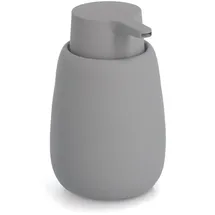 Zeller Seifenspender 8,8x13,7x8,8 cm Grau Keramik
